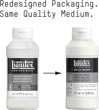 Liquitex Professional Effects Medium, 237ml (8-oz), Iridescent Medium