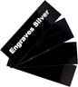 Blank Metal Plates for Laser Engraving - 4 Pack | Aluminum Sheets 0.020" Thick | CO2, Diode, Fiber Laser Compatible | Multiple Sizes & Colors (Black (engraves silver), 6.25x8.25 inch)