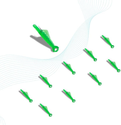 Mayfancy Upgraded Automatic Needle Threader Fish Type, Quick Self-Threading Tool for Sewing Machines,Easy-Use Loop Threader for Beginners and Pros (10)