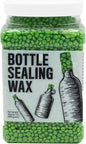 Blended Waxes, Inc. Bottle Sealing Wax, Pastille Wax Seal Beads For Wine, Beer, and Liquor Bottle Sealing, Seals Between 25-30 Bottles, 1 lb, Lime Green