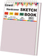 Cute Sketch Book for Kids Ages 8-12 Girls, 1 Pack-100 Sheets Purple Sketch Book 9x12, 68lb/100gsm Cute Sketchbook for Girls, Spiral Sketch Pads for Drawing, Art Supplies for Teens.