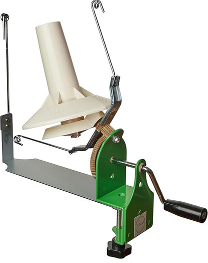 Olikraft Large Yarn Winder Large Capacity 10-16 oz - Hand Operated Metal Jumbo Yarn Winder - Durable Crochet Tools & Accessories