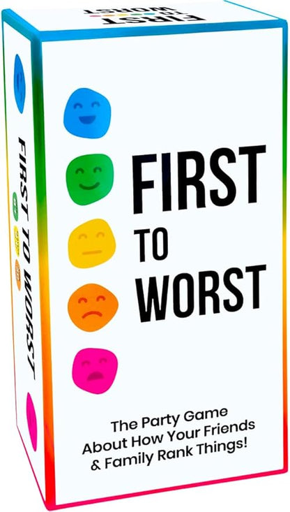 Party Game - The Card Game About How Your Friends and Family Rank Things for Kids, Teens, Adults, Families & Fun Parties with Polarizing Priorities