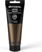GOTIDEAL Metallic Acrylic Paint Pearl Deep Brown Tubes(120ml, 4.1 oz) Non Toxic Non Fading,Rich Pigments for Painters, Adults & Kids, Ideal for Canvas Wood Clay Fabric Ceramic Craft Supplies