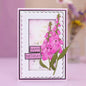 Cutting Dies Metal Stencils Scrapbooking Tools DIY Embossing Template for Paper Card Making Album Arts Crafts Supplies (Foxglove-6.6x13.8cm)