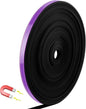 Magnetic Tape Roll Thin Strips, 0.39 Inch x 66 Feet Magnetic Board Dividers Whiteboard Graphic Decorative Tape Marking Line for Classroom Office Art Accessories(Purple)