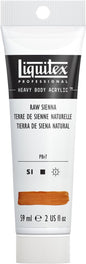 Liquitex Professional Heavy Body Acrylic Paint, 2-oz (59ml) Tube, Raw Sienna