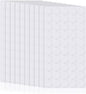 Zonon 500 Pcs Double Sided Adhesive Dots Clear Glue Point Tape Stickers Balloon Glue Round Mini No Traces Adhesive Sticker Dot Sticker for Classroom Decor Craft DIY Office (0.79 Inch/ 20 mm)