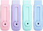 M&G 4 Pcs Cute Erasers for Kids Sliding Retractable Pencil Erasers, Push Pull Design Cute Erasers Stationery Supplies for Kids Back to School Supplies for Office