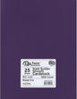 PA Paper Accents Stash Builder Cardstock 8.5" x 11" Royal Iris, 65lb colored cardstock paper for card making, scrapbooking, printing, quilling and crafts, 25 piece pack