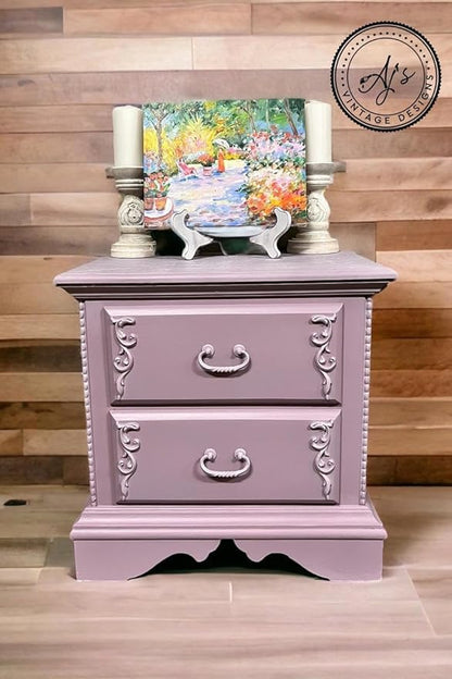 Dixie Belle Paint Company Chalk Finish Furniture Paint - Secret Path (8oz) - Matte Dusty Lilac Chic Chalk Mineral DIY Furniture Paint