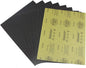 MAXMAN 10Pcs Wet and Dry Sandpaper,9 x 11 Inch Assortment Sandpaper Sheets,150 Grit for Car,Wood Furniture Finishing Automotive Polishing