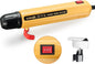 Mini Heat Gun 380W – Dual Temp Hot Air Tool with Long 4.9ft Cable & Nozzle for Phone Repair, Vinyl Wrap, Shrink Tubing, DIY Crafts, Embossing, Candle Making – Portable & Overload Protected