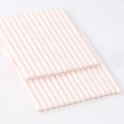 Light Pink Wax Seal Sticks, 30pcs Sealing Wax Sticks, HOSEALING Glue Gun Wax Seal Sticks for Wax Seal Stamp, Premium Sealing Wax for Wedding Invitations, Letter, Envelope (Mini Size)