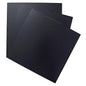 EAGLE 1: 12" x 12" 26 Gauge Sheet Metal Squares (3 Pack Per Order, Multiple Colors) Great for Arts, Crafts, DIY Home or Work Projects (6" X 6", Black)