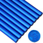 Royal Blue Sealing Wax Glue Gun Stick, Making Wax Seals for Letter Thanks Card Envelope, Wedding or Event Party Invitation, Gift Wrapping - Pack of 12
