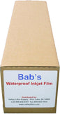 Premium Waterproof Inkjet Film For Positives 36" x 100' Roll