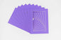 Pack of TEN 8x10 Mats Bevel Cut for 5x8 Photos - Acid Free Light Purple Precut Matboards For Pictures, Photos, Framing - 4-ply Thickness