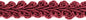 BEL AVENIR Braid Trim 1/2 inch 13.6 Yards French Gimp Basic Sewing Polyester DIY Crafts Costume Home Decorative (Wine)