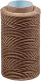 MIUSIE Colorful 284Yards Leather Sewing Waxed Thread-Practical Long Stitching Thread for Leather Craft DIY/Bookbinding/ Shoe Repairing/Leather Projects