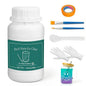 Glass Etch Paste Kit - 300g, Create Permanently Stunning Designs on Glass Surfaces, Perfect for DIY Mirrors, Windows, Glassware