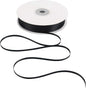 HUIHUANG Solid Color Satin Ribbon 1/8 inch x 100 Yards Roll Ribbon Thin Black Satin Ribbon for Crafts Sewing Gift Wrapping DIY Bows (Black)