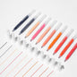ROSYMENG 10 Colors Acrylic Gel Pens Set, Big-Capacity Ink Acrylic Paint Pen for Adults Coloring Books, Waterproof Paint Markers for Canvas, Rock, Wood, Drawing Doodling, Ceramic, Fabric, DIY Crafts