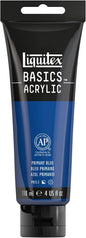 Liquitex BASICS Acrylic Paint, 118ml (4-oz) Tube, Primary Blue