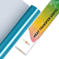 HTVRONT HTV Vinyl Rolls Heat Transfer Vinyl - 12" x 5ft Aqua Blue HTV Vinyl for Shirts, Iron on Vinyl for All Cutter Machine - Easy to Cut & Weed for Heat Vinyl Design (Aqua Blue)
