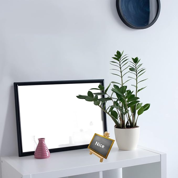 7.5 Inch Mini Wood Display Easel, 10 Pcs Tabletop Easels for Displaying Photos, Picthres