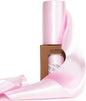 LaRibbons Light Pink Satin Ribbon 4 Inch 10 Yards Double Faced Luxury Light Pink Silk Ribbon for Gift Wrapping Flower Bouquets Bow Christmas Wedding Party Decoration