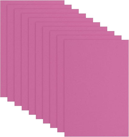 uxcell 10 Pcs Rose Red EVA A4 Foam Sheets Crafts, 12 x 8 Inch Foam Paper for DIY Crafts Project Classroom Scrapbook Art Cards Home Office Decoration (2mm Thick)