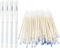 Heat Erasable Fabric Marking Pens for Sewing & Quilting | 4 White Pens + 50 White Refills | Disappearing Ink for Precise Marking, Sewing Supplies, Embroidery, DIY | Extra High Capacity
