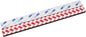 10 Pack Magnetic Tape with 3M Adhesive Backing, 12"L x 1"W Flexible Magnet Strips for DIY Crafting