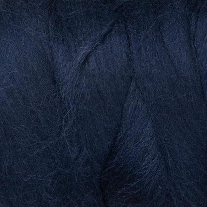 Colored Natural Wool roving, 1 lb. Best Wool for Needle Felting, Wet Felting, handcrafts and Spinning. (Blue Navy, 1 lb)