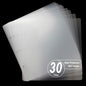 30 Sheets 9.84 x 10.24" Clear Insert Page Protectors Film - Exclusive Customized (NOT Pocket Non-adhesive) Acid Free Flexible Photo Sheet Divider, ONLY match ADVcer 10x10 Photo Album Scrapbooks