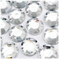 The Crafts Outlet 72pc Loose Flatback Acrylic Rhinestones Round 20mm - Flatback Crystal Clear