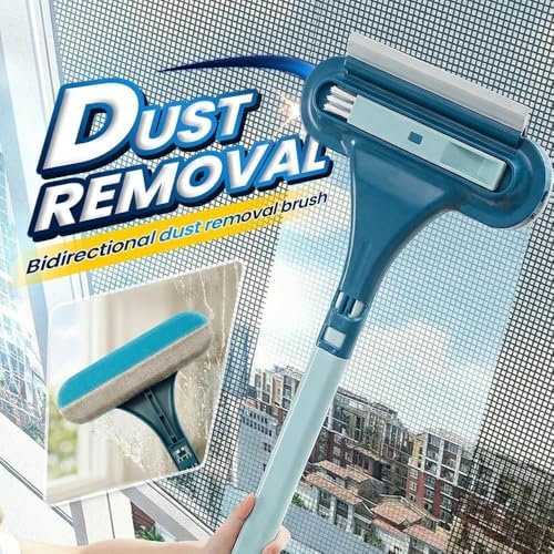 Upgrade Window Screen Cleaner, 2 in 1 Detachable Window Cleaning Brush - Image 4