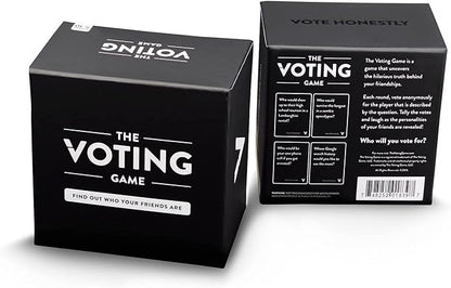 The Voting Game - The Hilarious Adult Party Card Game About Finding Out Who Your Friends are - Perfect for College Students, Fun Parties and Board Games Night with Your Friends