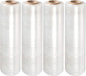 PackageZoom 16 Rolls 15" x 1500 Ft Stretch Wrap Heavy Duty, 55 Gauge High Performance Stretch Film Replaces 80 Gauge Low Films, Clear Hand Stretch Wrap