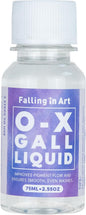 Falling in Art Ox Gall Liquid, Watercolor Medium, Ox Gall for Watercolor Painting, 2.5 Oz Bottle