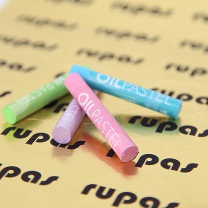 Rupas Soft Oil Pastel 48 Color Set Professional Grade