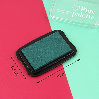 Dizdkizd Ink Pad Set, European Vintage Color Pigment Ink Pad, 12 Colors High Ink Quantity Stamp Pads for Rubber Stamps, Paper, Scrapbooking, Wood Fabric and Craft Supplies
