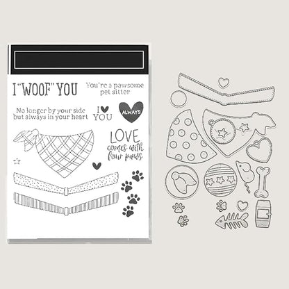 2025-2026 Stamps and Dies for Card Making, Stamps and Dies Set 2025 for Christmas and Halloween, Die Cut DIY Various Festivals Album Scrapbooking Birthdays Greeting Card (M4337)