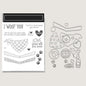 2025-2026 Stamps and Dies for Card Making, Stamps and Dies Set 2025 for Christmas and Halloween, Die Cut DIY Various Festivals Album Scrapbooking Birthdays Greeting Card (M4337)