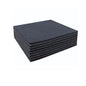 Adhesive Foam Padding, 8 Pieces Neoprene Foam Anti Vibration Pads High Density Closed Cell Foam Sheet, Insulation Soundproofing Black (6" x 6" x 1/16", 8 Pcs)