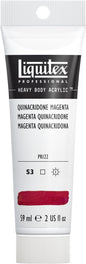 Liquitex Professional Heavy Body Acrylic Paint, 2-oz (59ml) Tube, Quinacridone Magenta