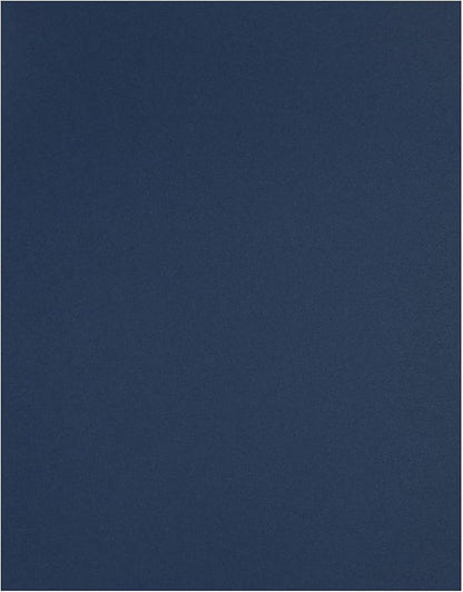 PA Paper Accents Stash Builder Cardstock 8.5" x 11" Empress Blue, 65lb Colored cardstock Paper for Card Making, Scrapbooking, Printing, Quilling and Crafts, 25 Piece Pack