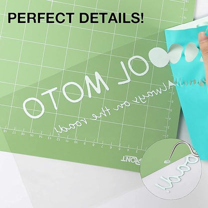 HTVRONT HTV Vinyl Rolls Heat Transfer Vinyl - 12" x 8ft Turquoise HTV Vinyl for Shirts, Iron on Vinyl for All Cutting Machine - Easy to Cut & Weed for Heat Transfer Design (Turquoise)