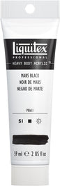 Liquitex Professional Heavy Body Acrylic Paint, 2-oz (59ml) Tube, Mars Black